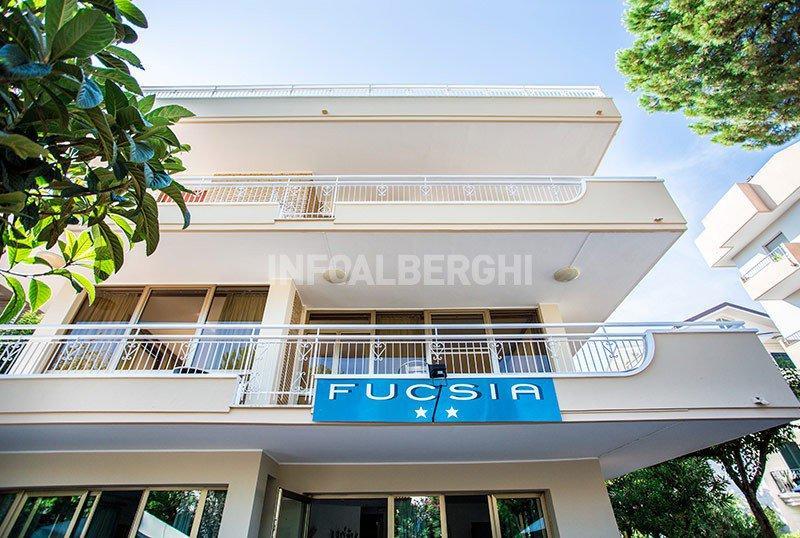 Hotel Fucsia Riccione Kültér fotó